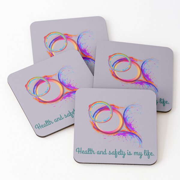 Item preview, Health safety is my life logo designed for redbubble designed and sold by Shaikhyaseen786.