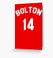 High School Musical: Bolton Jersey Greeting Card