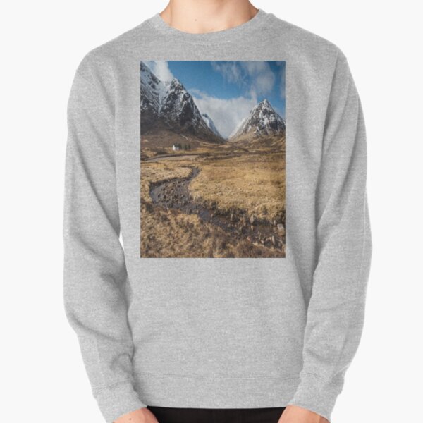 Glencoe Mountains Bidean Nam Bian Pullover Sweatshirt