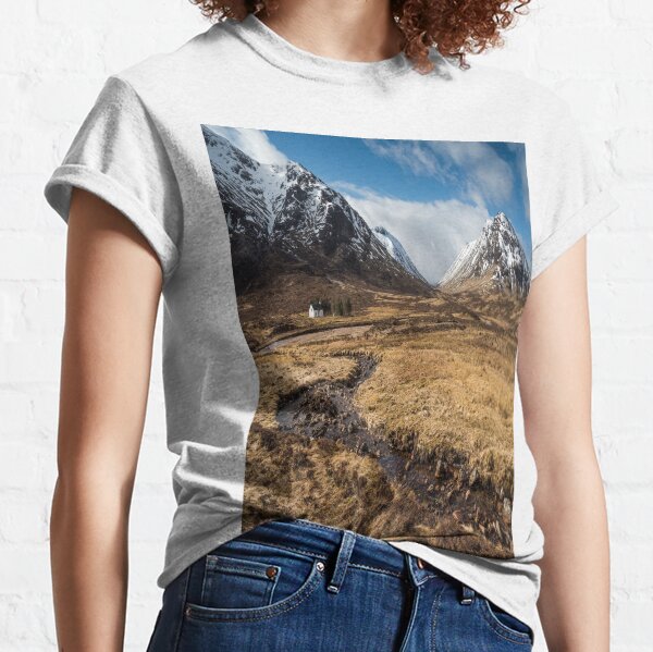 Glencoe Mountains Bidean Nam Bian Classic T-Shirt