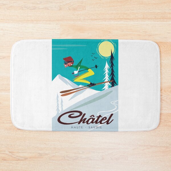 Item preview, Chatel ski poster designed and sold by GAGodel.