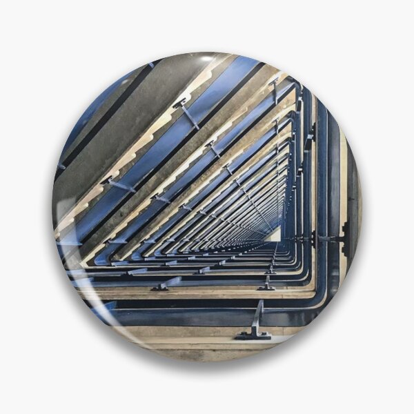 Item preview, The Barbican (Shakespeare tower stairwell); London, Chamberlin, Powell and Bon - Architectural Photograph Print designed and sold by bertmango.