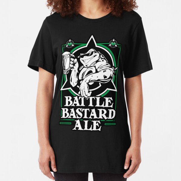 Battle Bastard Ale Slim Fit T-Shirt