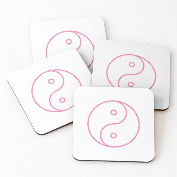 Item preview, Yin Yang pink - Ancient Chinese philosophy symbol designed and sold by mrsupicku.