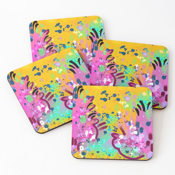 Item preview, Mustard Yellow Spring Abstract designed and sold by Rachelle Byers.