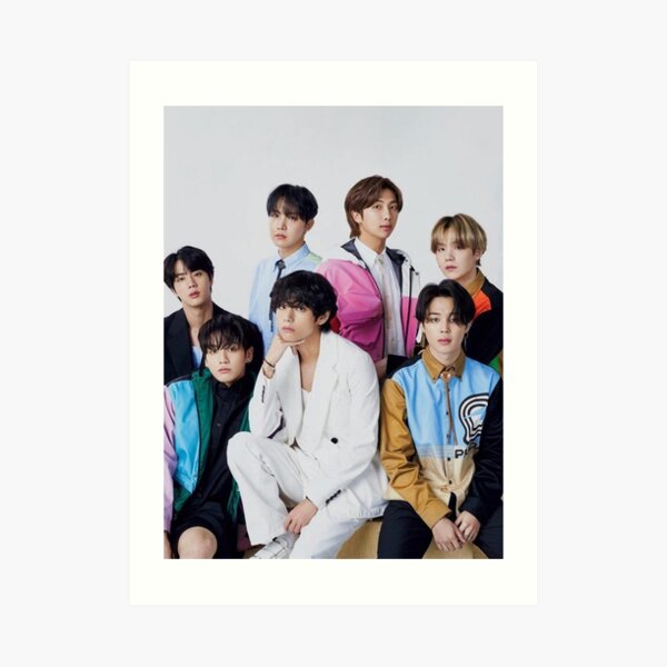 BTS VOGUE japan cover Art Print
