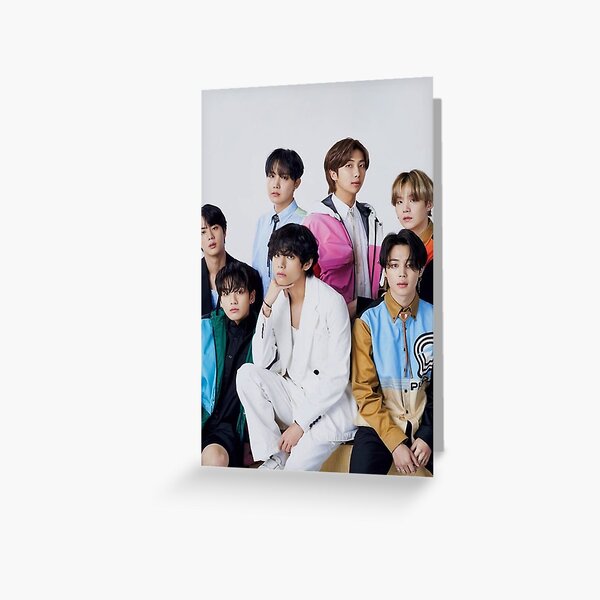 Housse Japon BTS VOGUE Carte de vœux