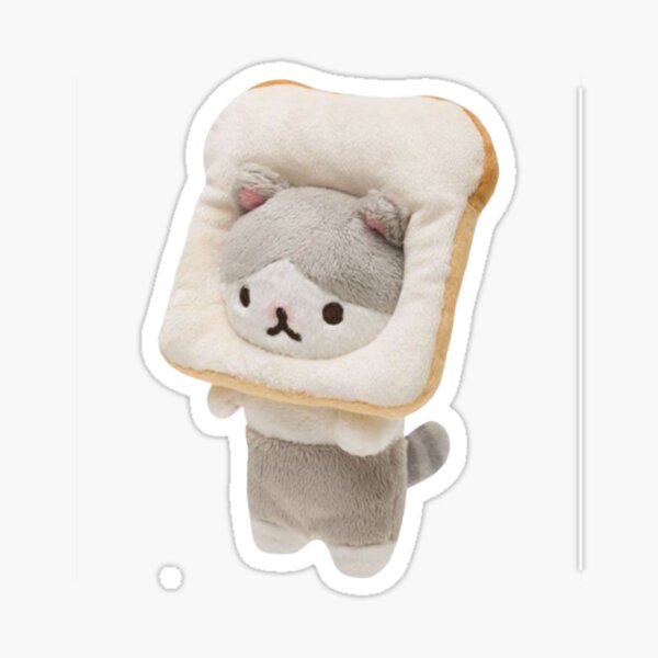 cat bread plush