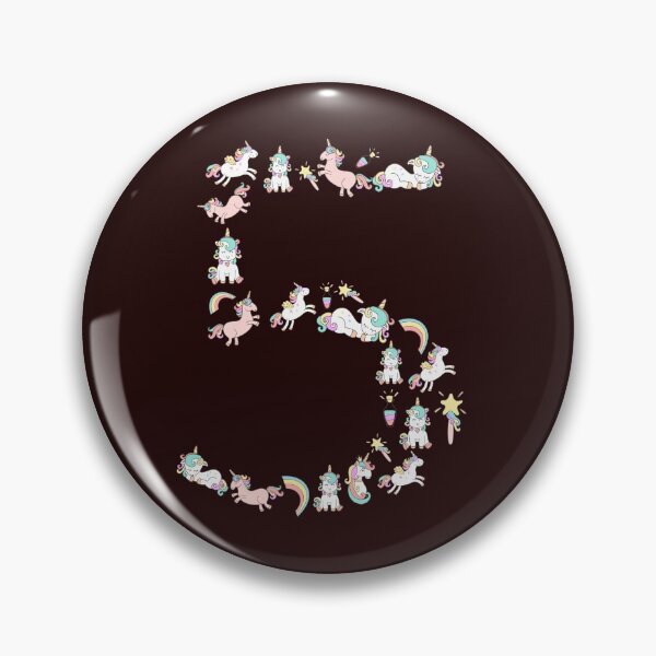 Item preview, Top Fun Unicorn Birthday 5 years old Gift Design designed and sold by LGamble12345.