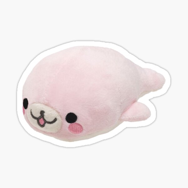 pink seal stuffed animal