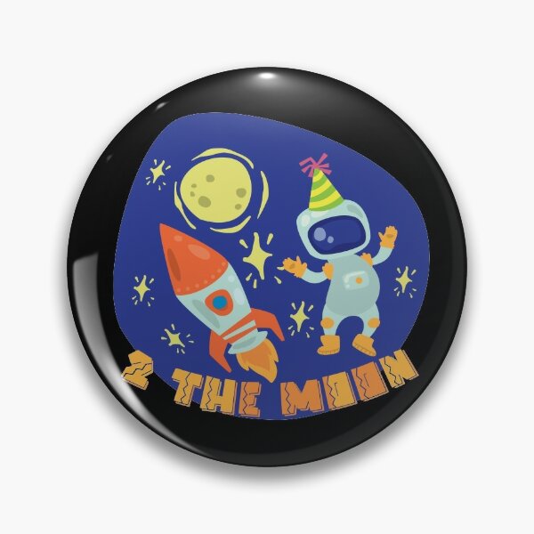 2 The Moon Pin