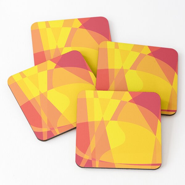 Item preview, Yellow and Red abstract modern background pattern. designed and sold by MysticaLink.