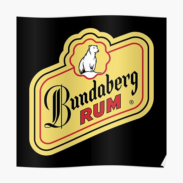 BNIB Genuine Bundaberg Rum Bundy Bear Logo Set of 2 Spirit Glasses & Keyring 