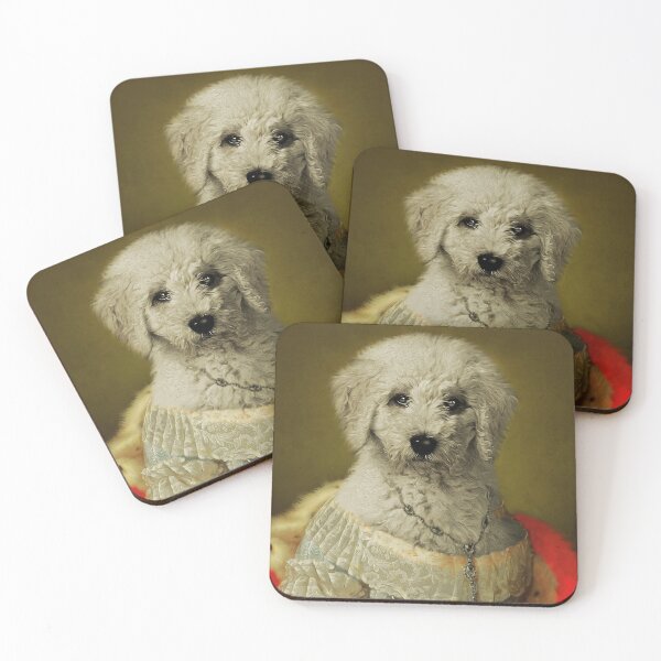 Item preview, royal dog portrait toy poodle , historical dog portraits paintings toy poodle , queen dog portrait maltese puppy designed and sold by shirtscom.