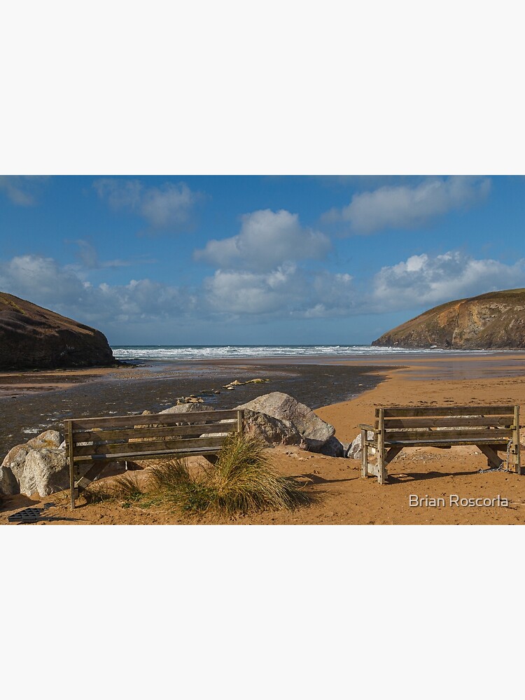 "Ocean view at Mawgan Porth " Poster for Sale by Papacola1947 Redbubble