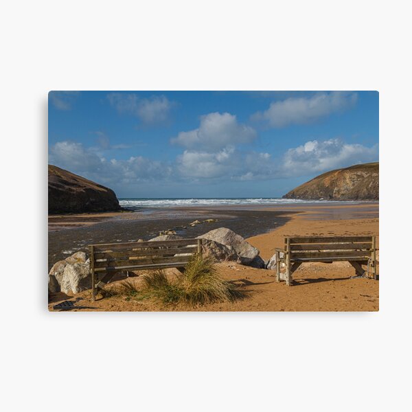 Ocean view at Mawgan Porth Canvas Print