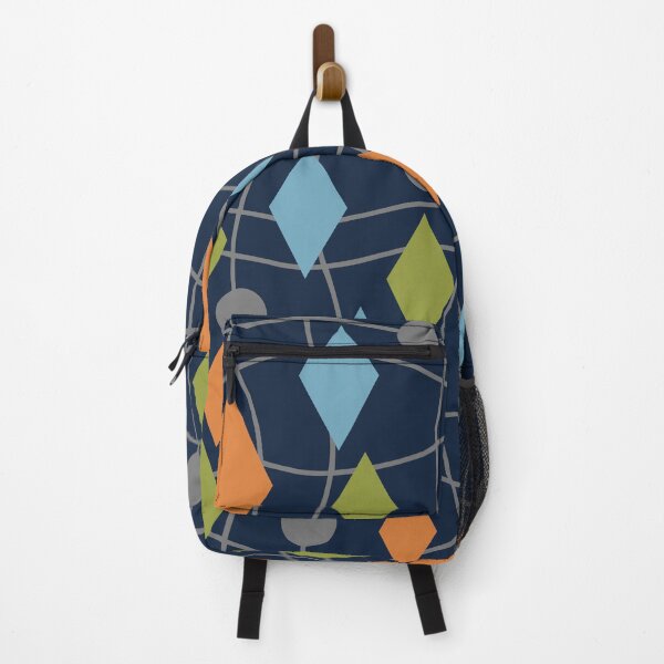 Item preview, Colorful Mid Century Modern Geometric Abstract 533 designed and sold by tonymagnerart.
