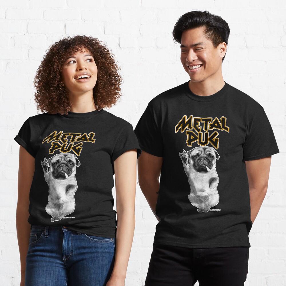 metal pug Classic T-Shirt