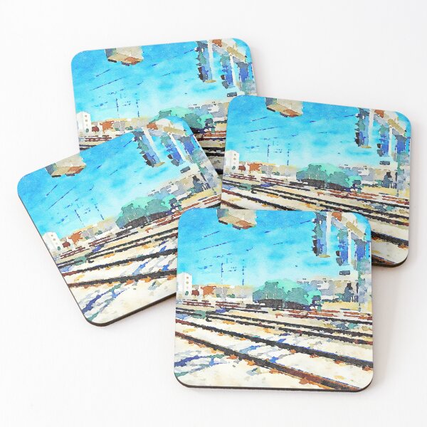 Item preview, Railway from train window designed and sold by Giuseppe Cocco.