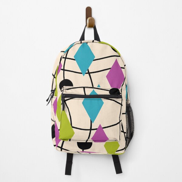 Item preview, Colorful Mid Century Modern Geometric Abstract 535 designed and sold by tonymagnerart.