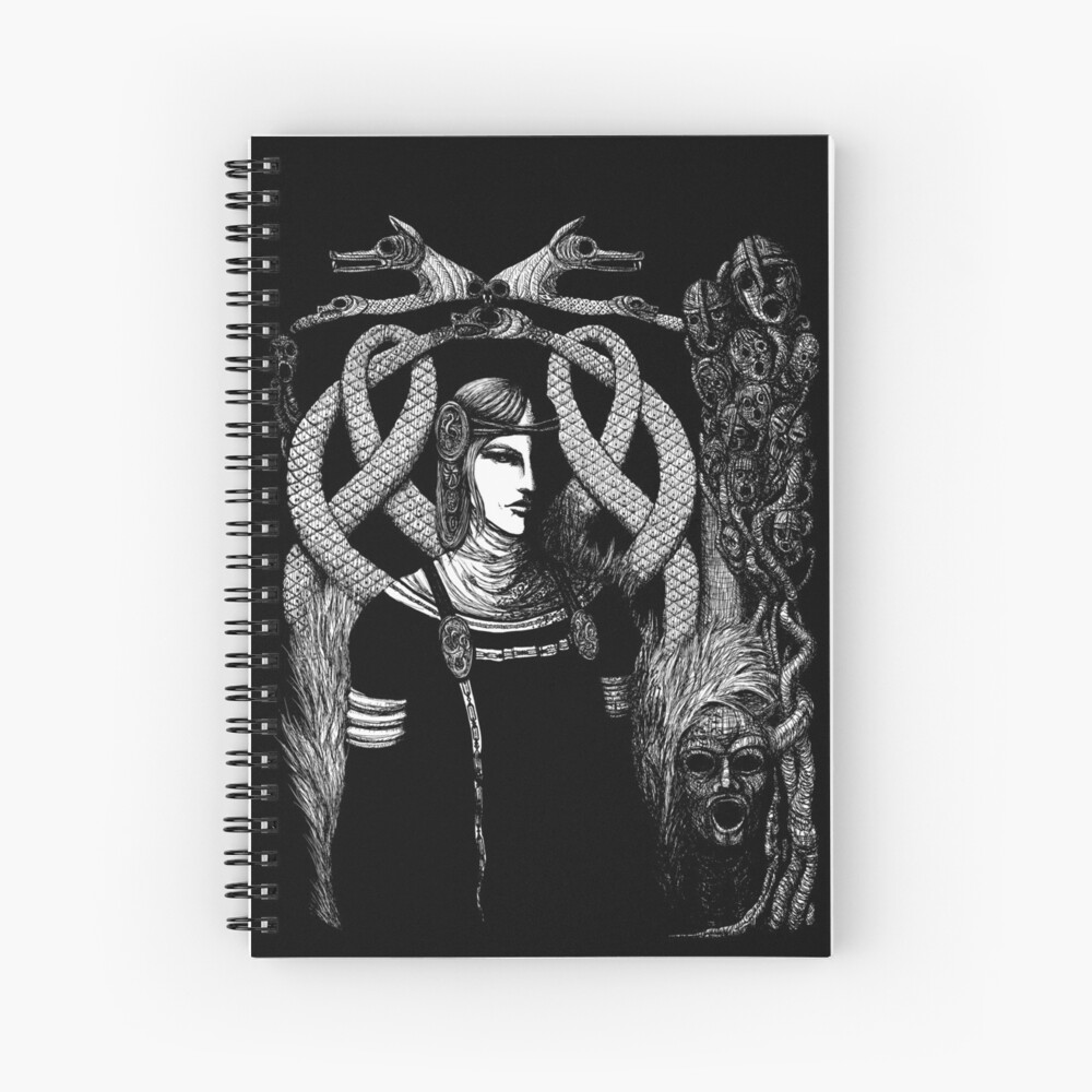 Item preview, Spiral Notebook designed and sold by Sirielle.