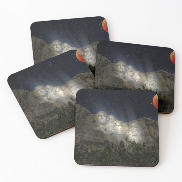 Item preview, Night at the Rushmore - Eclipsed Moon designed and sold by GeneBerkenbile.