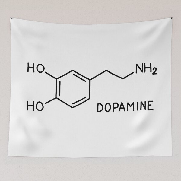 Item preview,  Dopamine molecule designed and sold by ValentinaHramov.