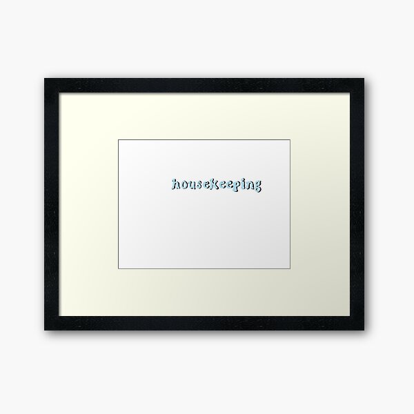 Item preview, Housekeeping  designed and sold by Mya Calabretta.