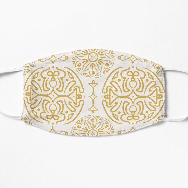 Nordic Gold #redbubble #pattern Mask