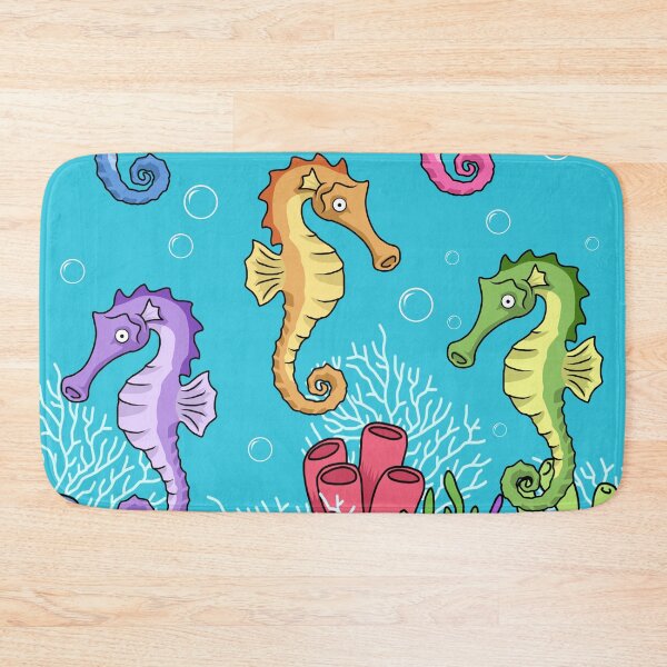 Item preview, Seahorse Coral Reef Caribbean Underwater World Marine Life Seahorse designed and sold by DSWShirts.