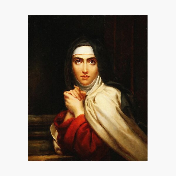 Item preview, Saint Teresa of Avila Painting designed and sold by Beltschazar.