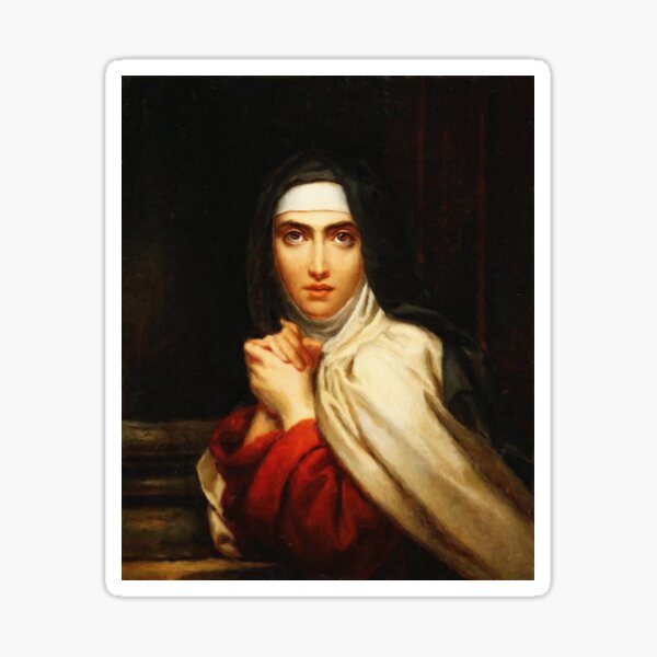 Item preview, Saint Teresa of Avila Painting designed and sold by Beltschazar.