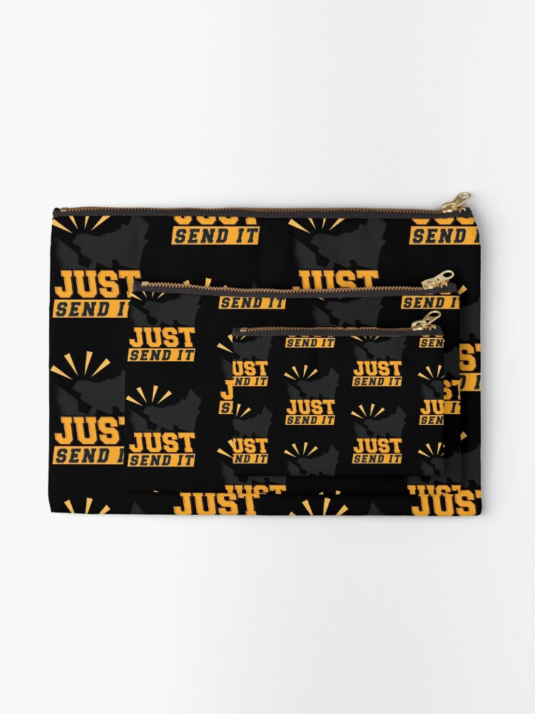Thumbnail 2 of 4, Zipper Pouch, Just Send It designed and sold by DavinciStore21.