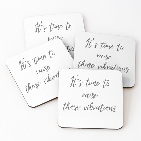 Item preview, It's time to raise those vibrations designed and sold by Aviksha.