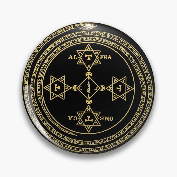 Item preview, Goetia Circle of Solomon Ceremonial Magick Occult Grimoire  designed and sold by h44k0n.