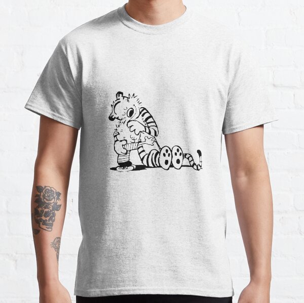 Calvin et Hobbes aiment T-shirt classique