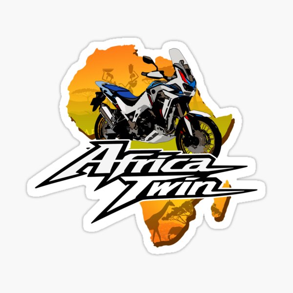 Item preview, Kopie von Africa Touring Twin Motorcycle Sign Off-road bike designed and sold by Futju.