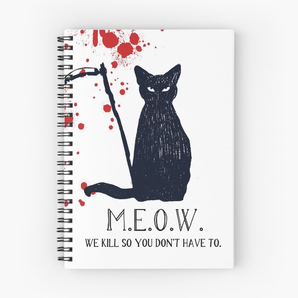 Item preview, MEOW - We kill so you don't have to designed and sold by flockauthors.