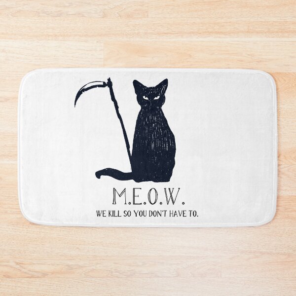 Item preview, MEOW - We kill so you don't have to designed and sold by flockauthors.