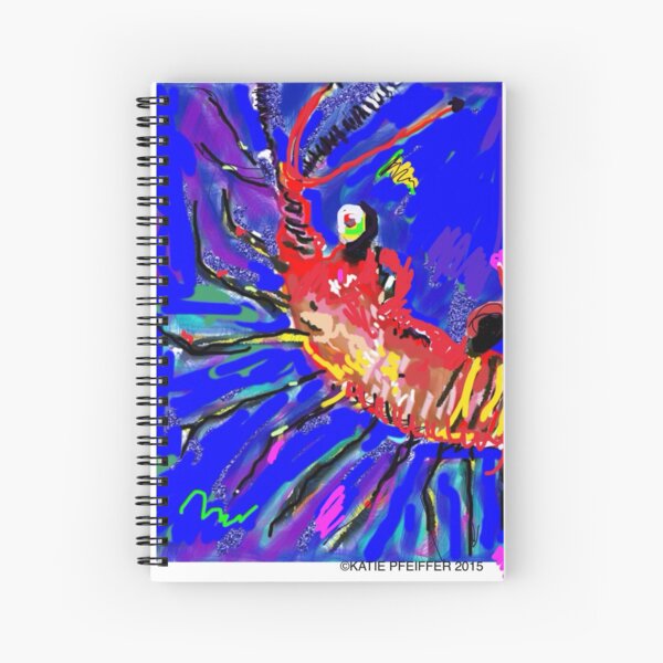 Lobster Spiral Notebook