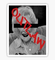 B. White Sticker
