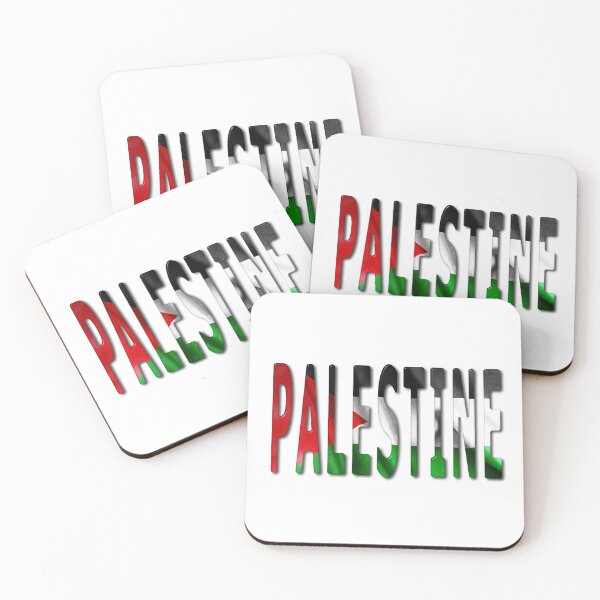 Item preview, Palestine Word With Flag Texture designed and sold by MarkUK97.