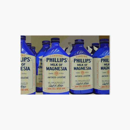 Philips Milk of Magnesia Art Board Print