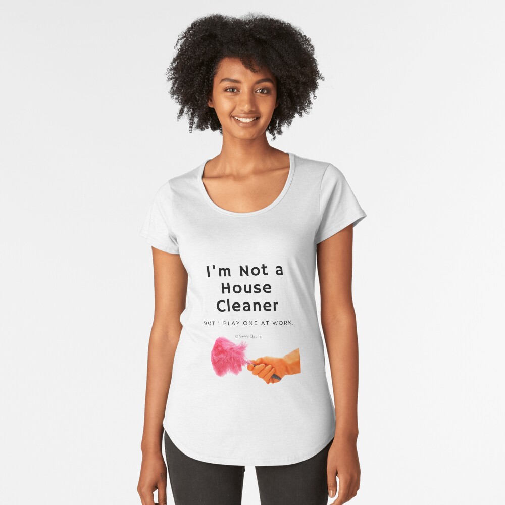 Item preview, Premium Scoop T-Shirt designed and sold by SavvyCleaner.