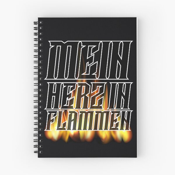 Item preview, Mein Herz in Flammen designed and sold by frittercritters.