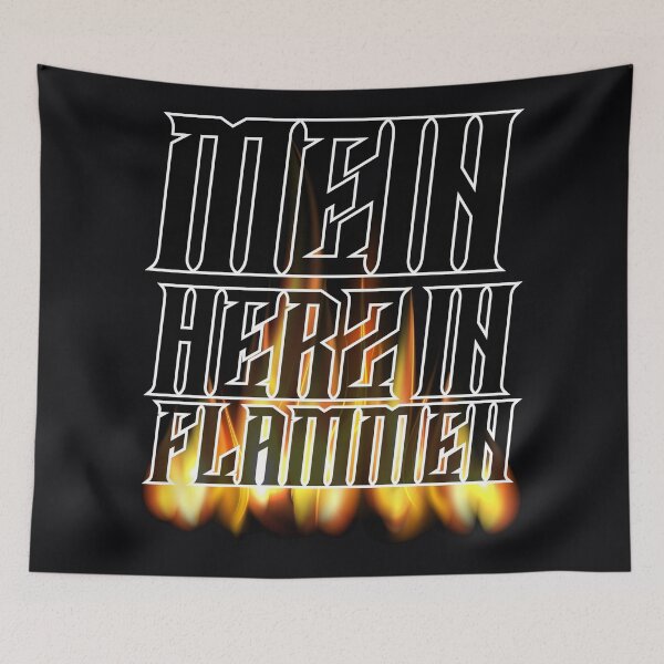 Item preview, Mein Herz in Flammen designed and sold by frittercritters.
