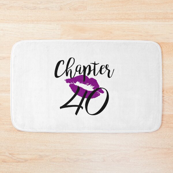 Item preview, Chapter 40 Kiss Birthday Glam Women Forty Fortieth Anniversary Gift Lips Purple Lipstick designed and sold by clothesy7.