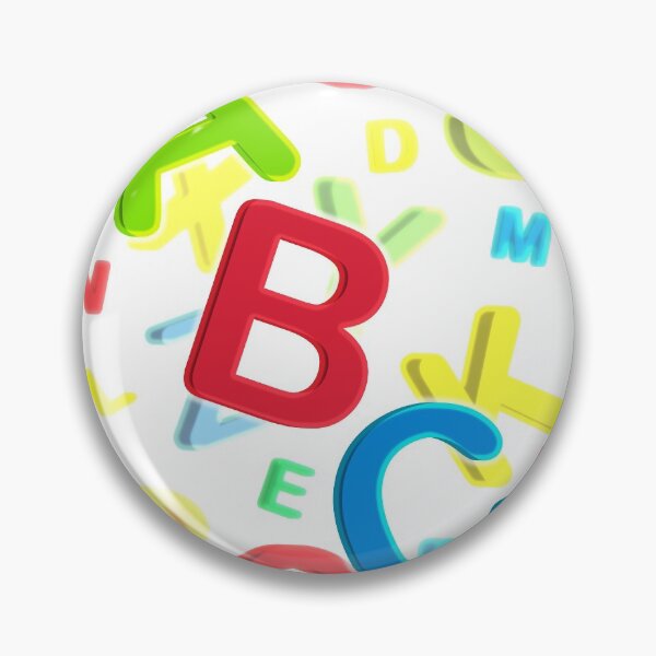 Item preview, ABC Colorful Cool Modern Typographic Illustration designed and sold by theimagezone.