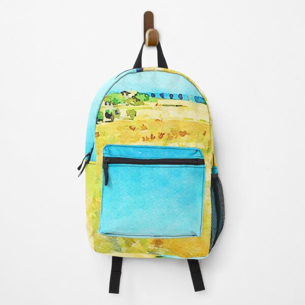 Item preview, Marine landscape with country from train window designed and sold by Giuseppe Cocco.