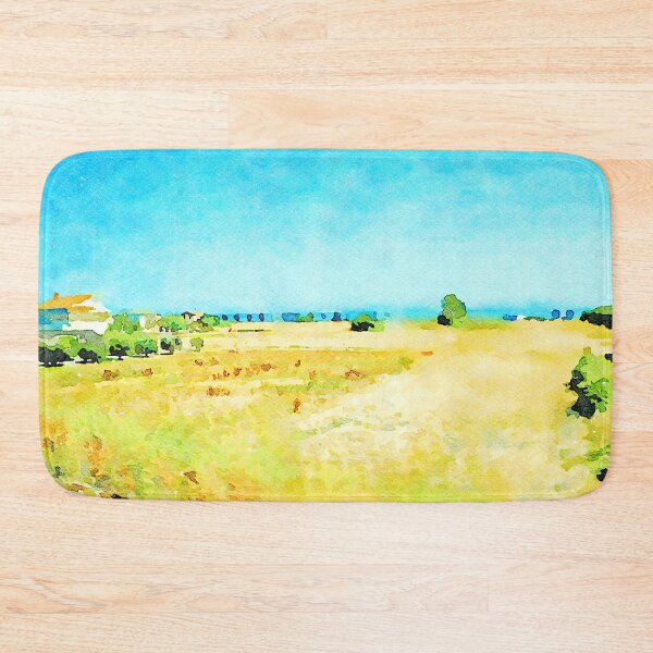 Item preview, Marine landscape with country from train window designed and sold by Giuseppe Cocco.